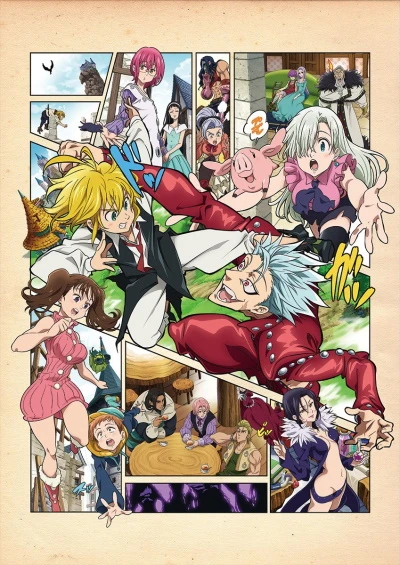 Anime: The Seven Deadly Sins: Las huellas de la Guerra Santa