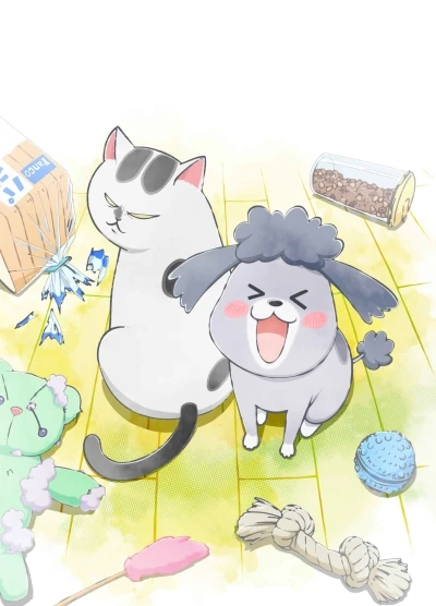 Anime: Con un perro y con un gato, diversión para rato