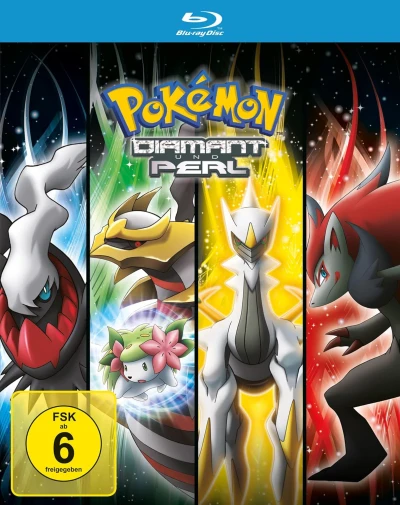 Pokémon - Film 10-13: Diamant und Perl Movie Collection [Blu-ray]