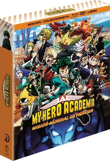 My Hero Academia - Película 3: Misión Mundial de Héroes - Edición Coleccionista [Blu-ray+DVD]