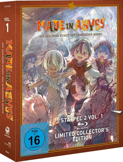 Made in Abyss: Die Goldene Stadt der sengenden Sonne - Vol. 1/2: Limited Collector’s Edition [Blu-ray]