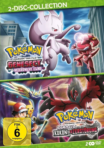 Pokémon - Film 16+17: Genesect und die wiedererwachte Legende + Diancie und der Kokon der Zerstörung