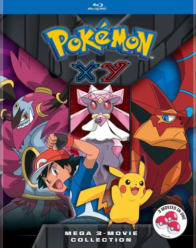 Pokémon - Movie 17-19: XY Mega 3-Movie Collection [Blu-ray]