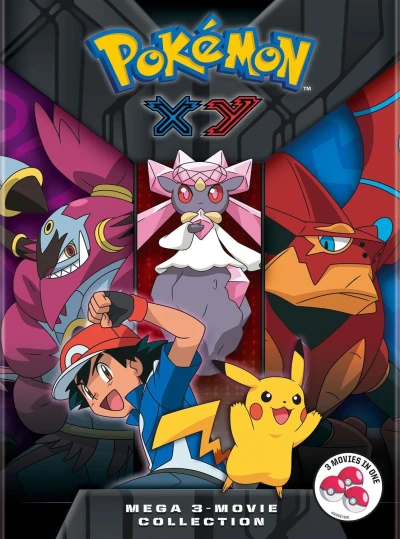 Pokémon - Movie 17-19: XY Mega 3-Movie Collection