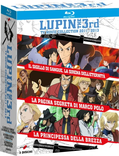 Lupin III - TV Movie Collection 2011-2013 [Blu-ray] (3 Films)