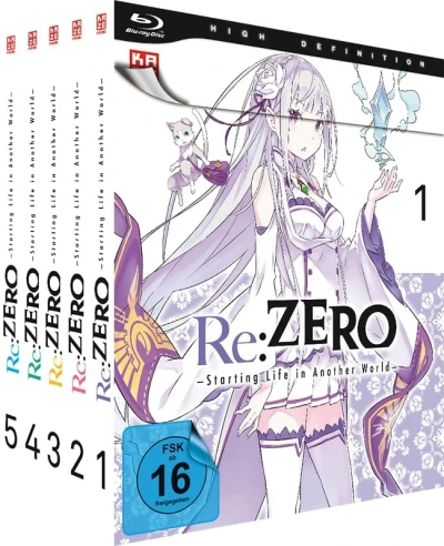 Re:Zero - Starting Life in Another World: Staffel 1 - Komplettset [Blu-ray]