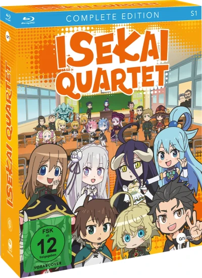 Isekai Quartet: Staffel 1 - Gesamtausgabe [Blu-ray]