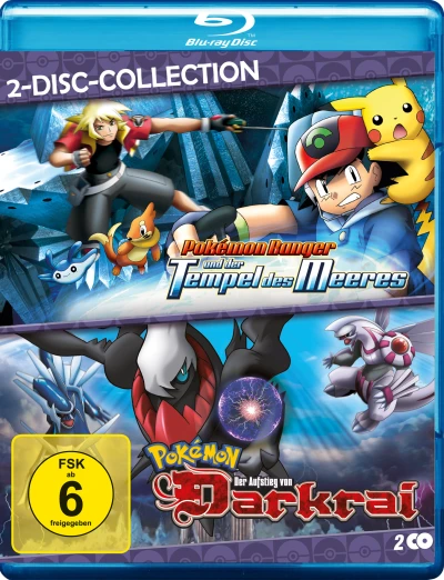 Pokémon - Film 09+10: Pokémon Ranger und der Tempel des Meeres + Der Aufstieg von Darkrai [Blu-ray]