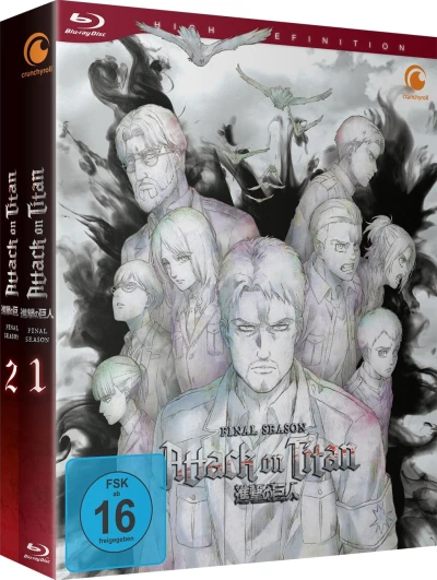 Attack on Titan: Final Season - Vol. 1+2: Set [Blu-ray]
