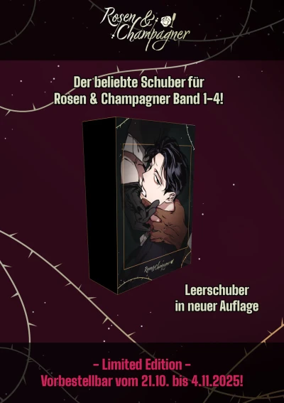 Rosen & Champagner - Sammelschuber: Bd. 01-04 (ohne Inhalt)
