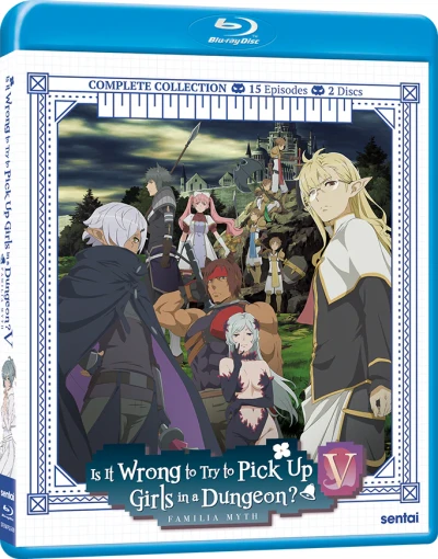 Is It Wrong to Try to Pick Up Girls in a Dungeon? Season 5 [Blu-ray]