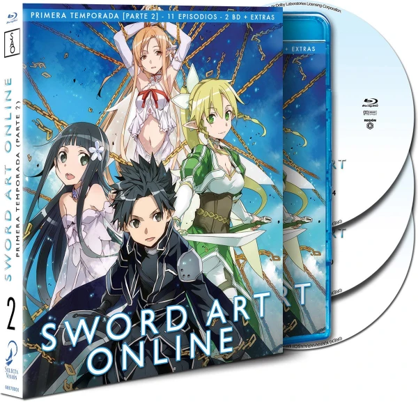 Sword Art Online: Temporada 1 - Parte 2/2 [Blu-ray]