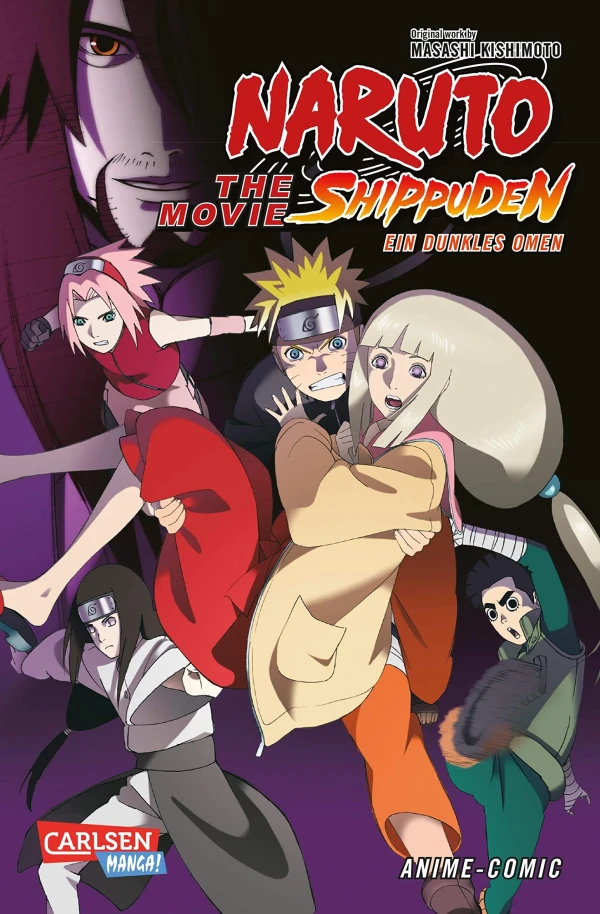 Naruto Shippuuden: Ein dunkles Omen - Anime Comic