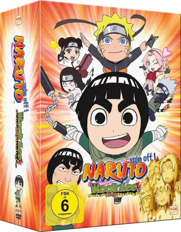 Naruto Spin off! Rock Lee & seine Ninja-Kumpels - Vol. 1/4 + Sammelschuber