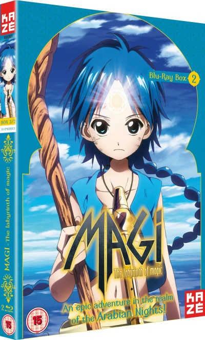 Magi: The Labyrinth of Magic - Box 2/2 [Blu-ray]