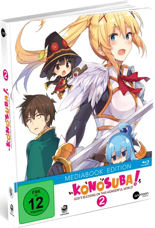 KonoSuba! God’s Blessing on This Wonderful World! Staffel 1 - Vol. 2/3: Limited Mediabook Edition [Blu-ray]
