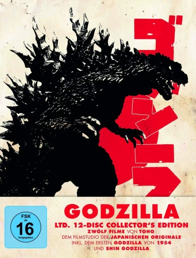 Godzilla Collection - Limited Collector’s Edition [Blu-ray] (12 Filme)