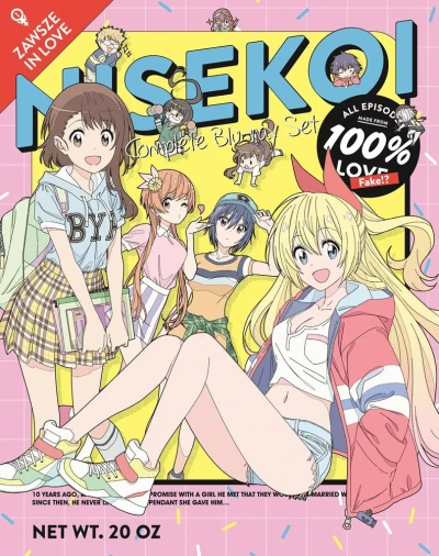 Nisekoi: False Love - Season 1+2 - Complete Series + OVAs: Collector’s Edition (OwS) [Blu-ray]