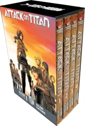 Attack on Titan - Box Set 1: Vol. 01-04 (Re-Release)