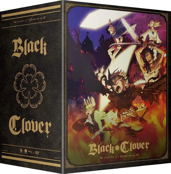 Black Clover: Season 3 - Part 3/5: Limited Edition [Blu-ray+DVD] + Artbox