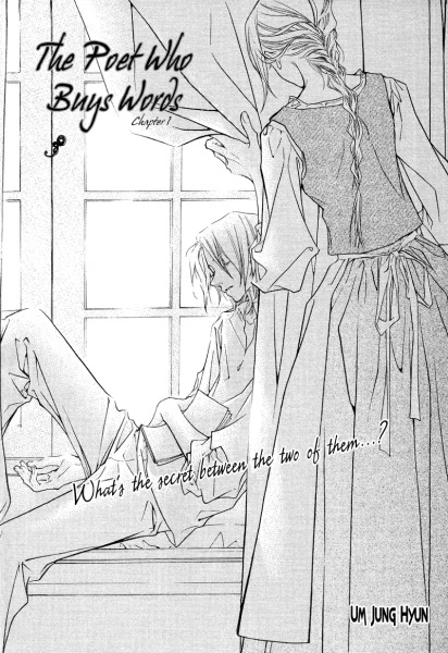 Manga: The Poet Who Buys Words