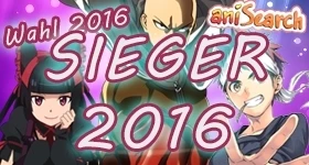 Noticias: Siegerehrung: Anime des Jahres, Miss und Mister aniSearch 2016