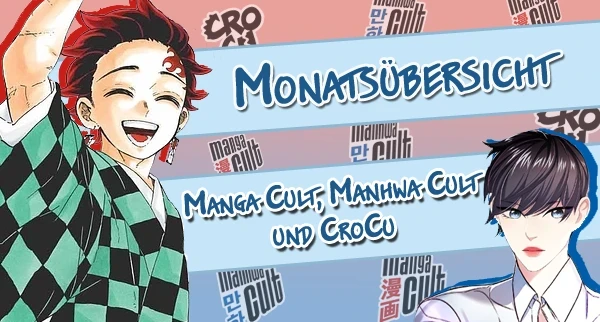 Noticias: Manga Cult, Manhwa Cult & CroCu: Monatsübersicht April 2024 & Terminverschiebungen